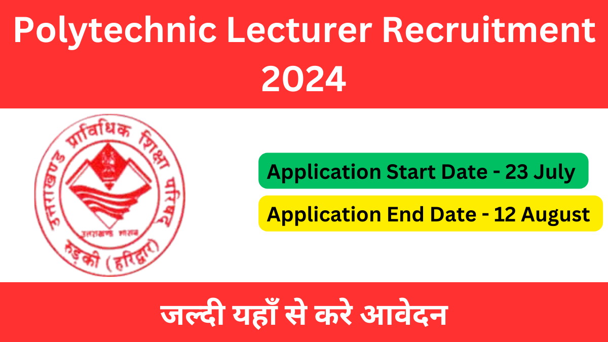 Polytechnic Lecturer Recruitment 2024